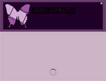 Tablet Screenshot of butterflyfilms.co.uk